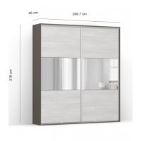 DRESSING LEX 201-218-45 B GRI/MSJ/O